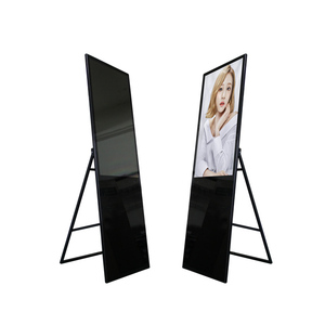 Pantalla de publicidad de pie portátil de señalización digital interior plegable de 43/49/55 pulgadas con panel <span class=keywords><strong>LCD</strong></span> - Product Image 3