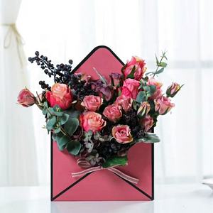 批发无标志豪华廉价信封鲜花厂家定制折叠鲜花花束信封 - Product Image 5