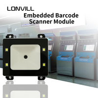 Lecteur de codes-barres intégré LONVILL OEM, module de lecteur de codes QR intégré pour les terminaux en libre-service