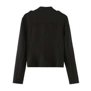 Ropa de Mujer MYST&ZA, Primavera 2026, Nueva Colección - Blazer <span class=keywords><strong>Elegante</strong></span> y Versátil con Cuello Redondo y Botones Decorativos, Corte Entallado 2010876 - Product Image 6