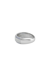แหวนแทนซาไนต์และเพชรเงินแท้ 92.5 รุ่น KLSR-11751 - Product Image 2