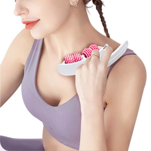 GORDON OEM Yoga Massage Roller Avec 14 Rouleaux Anti-<span class=keywords><strong>Cellulite</strong></span> Leg Slimming Sport Massager pour Fesses <span class=keywords><strong>Exercice</strong></span> & Relaxation - Product Image 3