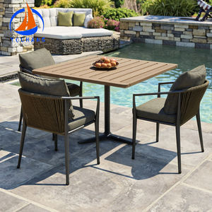 Venta al por mayor al aire libre sillas de mesa para <span class=keywords><strong>restaurante</strong></span> Chaises Pour <span class=keywords><strong>La</strong></span> Terrasse Chaise Terrace juego de mesa de comedor - Product Image 1