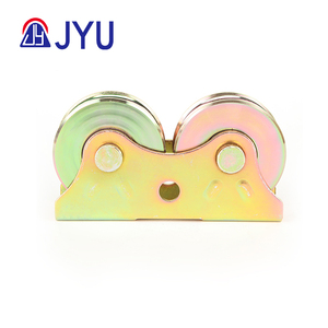 Système de transmission coulissante à double <span class=keywords><strong>roue</strong></span> à double roulement lourd, <span class=keywords><strong>roue</strong></span> de porte de <span class=keywords><strong>portail</strong></span>, poulie - Product Image 6