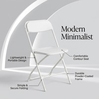 Chaise de banquet de luxe empilable et pliable, design moderne, pour usage commercial, salle à manger, bureau à domicile, mariages et écoles