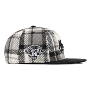 หมวกเบสบอลทรงแบนปีกโค้งแบบกำหนดเอง TCAP ปักลาย 3 มิติ หมวกแบบ Fitted - Product Image 4