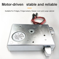 Serrure électrique à mortaise en acier durable Headleader, déverrouillage par empreinte digitale/mot de passe/clé, haute sécurité, DC 12-24V pour armoires intelligentes et casiers