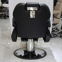 Chaise de barbier de style vintage antique en gros, confortable, inclinable, hydraulique, en cuir synthétique, pliable