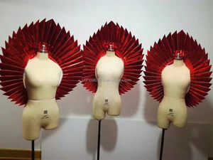 Costume gonflable une pièce pour femmes, ensemble féminin, <span class=keywords><strong>noir</strong></span>, argent, avec avant et arrière plan - Product Image 6