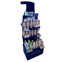 Chargeur payant en plastique rotatif pliable modulaire pour huile moteur pour vitrine et présentoir d'expositions