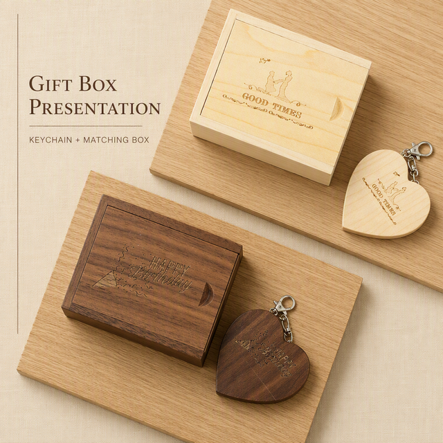 Anniversary Wedding Photography Gift Custom Wooden Heart Usb Pen Drive with Box 2.0 16GB 32GB 64 GB Wood Usb Flash Disk