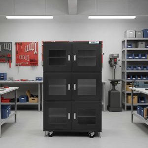 Armoire sèche antistatique en acier OUMEIDA pour <span class=keywords><strong>atelier</strong></span> <span class=keywords><strong>industriel</strong></span> électronique SMT, meuble de laboratoire ESD anti-humidité pour stockage de PCB - Product Image 3