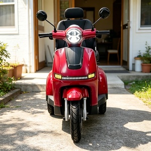 Tricycle confortable pour personnes âgées avec freins à disque avant et à tambour arrière pour une conduite sécurisée, scooter de mobilité à trois roues - Product Image 2