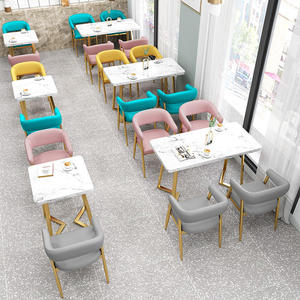 Nuovo Design ristorante in legno Indoor <span class=keywords><strong>Cafe</strong></span> tavolini e sedie all'ingrosso a buon mercato <span class=keywords><strong>Cafe</strong></span> Shop mobili sedia in ferro Designer - Product Image 1