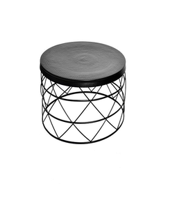 Table basse moderne en laiton noir, durable, écologique, élégante, en métal, pour salon, bureau, salon, hall d'hôtel, décoration intérieure - Product Image 2