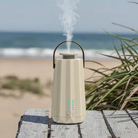 Diffuseur d'huiles essentielles intelligent portable 50 ml sans eau, alimenté par batterie, professionnel, pour aromathérapie, nébuliseur, machine à parfum d'ambiance