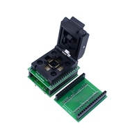 Adaptador de programador de IC Yamaichi QFP32 a DIP32, zócalo de prueba y burn-in con paso de 0.8mm para paquetes QFP32/TQFP32/FQFP32/PQFP32