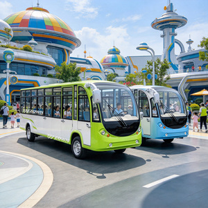 รถบัสไฟฟ้าชมวิว ZOWN สีสันตามสั่ง 13 ที่นั่ง พร้อมเบาะนั่งสบาย สำหรับทัวร์สวนสนุก - Product Image 1