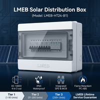 500V MCB SPD Boîte de distribution solaire avec protection contre la foudre DC PV Combiner Équipement de distribution d'énergie Boîte de distribution Mcb