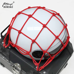 Filet de rangement universel réglable à 6 crochets pour <span class=keywords><strong>moto</strong></span>, filet de chargement en maille pour bagages, organisateur de coffre pour voiture - Product Image 2