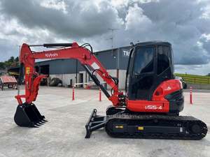Mini-excavatrice U55-5 de 5 tonnes en stock – Excavatrices sur chenilles avec boîte de vitesses et composants de roulement de pointe - Product Image 6
