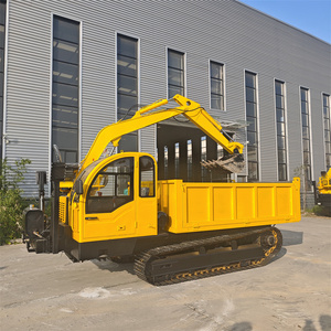 Hot Selling Ce Certified Engine <b>Dumper</b> Truck Excavator Crawler <b>Track</b> Wood Grabber Hengli Hydraulic Cylinder 1 Year - Product Image 6
