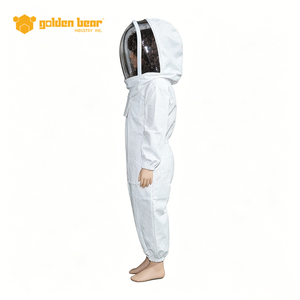 Traje de apicultor de cuerpo completo para niños, directo de fábrica, de buena calidad, transpirable, mono de protección para apicultura infantil. - Product Image 5