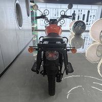 Moto électrique robuste avec batterie au lithium 72V50AH ou double 72V/30AH, idéale pour la livraison en Afrique et en Amérique du Sud