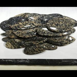 น้ำผึ้งธรรมชาติคุณภาพสูงแบบพรีเมียม ขายส่ง หินเดนไดรต์ทรงคาโบชอง คละแบบ สำหรับทำเครื่องประดับ - Product Image 2