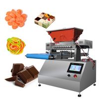 Chocolat Doux Gelée Doux Toffee Sucette Déposant Bonbons Faire La Machine Chocolat Verseur Machine