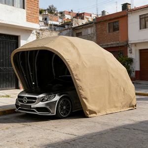 Cubiertas Automáticas para Autos en Oferta, Cubierta Plegable para Autos con <span class=keywords><strong>Toldo</strong></span> para Estacionamiento al Aire Libre - Product Image 3