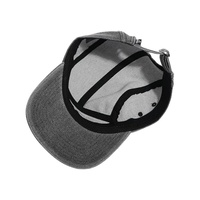 Gorra de Béisbol Ajustable de 5 Paneles Injae Vina Personalizada, 100% Algodón Canvas, Estilo Hip Hop y Biker para Adultos Unisex
