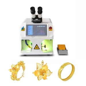 Máquina de Soldadura Láser YAG Portátil de 145W, Tipo Gabinete Cerrado, Refrigerada por Agua, Modo Pulsado, <span class=keywords><strong>para</strong></span> Reparación y Soldadura de Joyería - Product Image 1