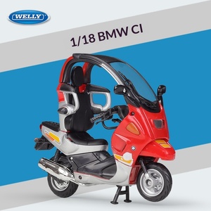 รถมอเตอร์ไซค์โลหะผสมแบบหล่อขึ้นรูป WELLY <span class=keywords><strong>1</strong></span>:18 พร้อมฐานตั้งโชว์ สำหรับนักสะสม ของขวัญ ขายส่ง - Product Image 5