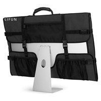 Sac de transport de voyage pour ordinateur de bureau iMac Apple 27 ", housse de protection pour moniteur avec poignée en caoutchouc