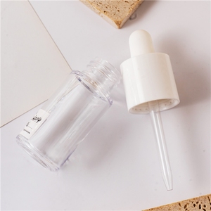 Frasco cuentagotas cosmético de hombro redondeado de 20ml 30ml 50ml de plástico PETG personalizado de paredes gruesas para aceites esenciales suero para el cuidado de la piel - Product Image 3