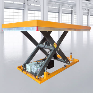 Plateforme élévatrice hydraulique fixe OKODA la plus vendue avec trois ciseaux de levage, hauteur maximale de 18 m, dimensions personnalisables - Product Image 5