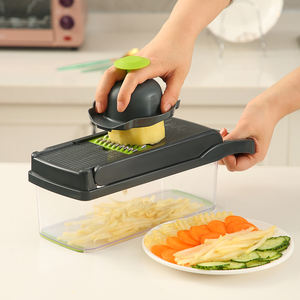 Juego de 15 Utensilios de Cocina Multifuncionales de Plástico, Picador de Verduras, Cortador, Rebanador Mandolina con Cuchilla de Acero Inoxidable, Venta al Por Mayor - Product Image 5