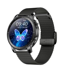 V65 Fashion Lady Sport Smartwatch Écran AMOLED de 1.32 pouces Appel BT IP68 <span class=keywords><strong>Bracelet</strong></span> intelligent étanche pour <span class=keywords><strong>femme</strong></span> <span class=keywords><strong>Montre</strong></span> 250MAH (2 bracelets) - Product Image 3