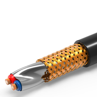 Câble d'alimentation fiable en cuivre massif sans oxygène isolé PVC XLPE, câble de chauffage blindé 0,6/1KV HV, ignifuge