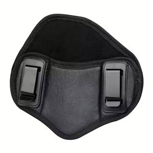 Étui de ceinture tactique d'extérieur GG G17 IWB pour port dissimulé, à extraction rapide, en cuir, polymère et nylon - Product Image 4