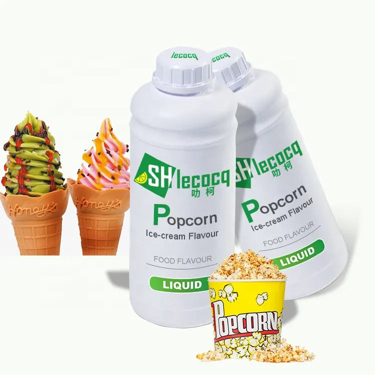 アイスクリーム食品グレード高濃縮物用液体ポップコーンフルーツフレーバー5kg/20kg工場販売
