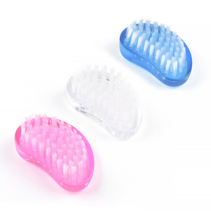 Brosse à poussière pour ongles en forme de coquille, brosse de nettoyage en plastique pour nail art, brosse douce pour le nettoyage des ongles et des orteils, outil de nettoyage pour salon de manucure - Product Image 5