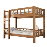Vente directe usine : Lit superposé moderne multifonctionnel en bois massif, lit double avec rangement pour chambre d'enfant, offre spéciale, vente en gros