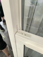Fenêtre américaine à économie d'énergie en vinyle UPVC bon marché, à guillotine simple, à guillotine double pour la maison