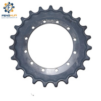Pièces de train motric pour excavatrices FENGHUA PC1250/PC1250-7/PC1250-8, compatibles avec PC300/PC350/PC400/PC450/PC650/PC750/PC800 (Jaune)