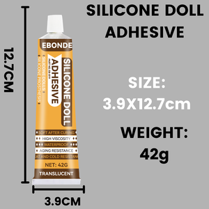 <span class=keywords><strong>Pegamento</strong></span> Adhesivo Fuerte <span class=keywords><strong>de</strong></span> Soporte OEM para Silicona, Plástico, Metal, Vidrio - Repara Muñecas <span class=keywords><strong>de</strong></span> Silicona, Prótesis, Juguetes y Más 42G - Product Image 2
