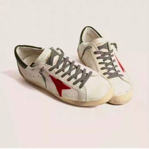 Chaussures Rétro Effet Vieilli pour Femme, Chaussures de Sport Plates en Cuir Effet Vieilli avec Étoiles pour Homme, Semelle Intérieure Rehaussante à Cinq Branches en Forme d'Étoile - Product Image 2