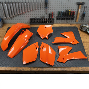 Kit Parti in Acciaio XFUN Orange 127 per SX 450 2003-2003 Accessori in Plastica Stile Motocross Made in Italy - Product Image 3
