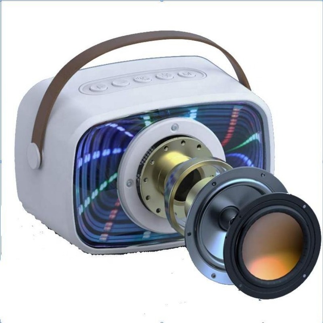 Factory Direct Wholesale FM/SD Radio LED Party Outdoor Portable Wireless  Speaker